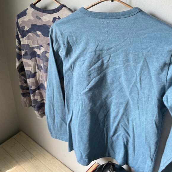 Crew Cuts Boys Long Sleeve Tee DUDE/Camo Bundle - Picture 6 of 9